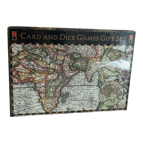 Card and Dice Games Gift Set Robert Frederick Limited 2004 Innovage New Sealed - Picture 2 of 10